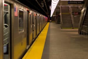 Empty,Subway,Station,In,New,York,,Manhattan